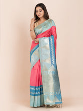 KAVVYA PINK SILK SAREE